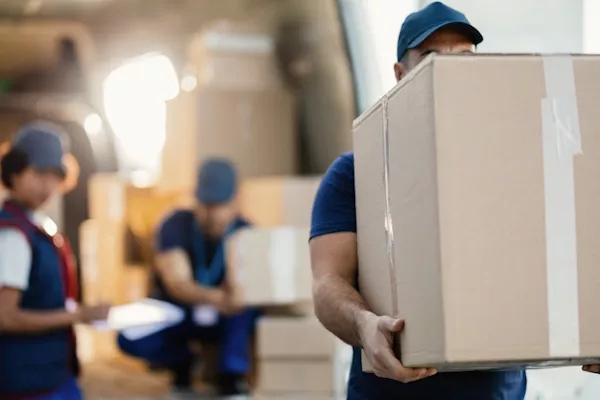 Das Tragen von Umzugsgütern übernehmen unsere Möbelpacker und Umzugshelfer für Sie.